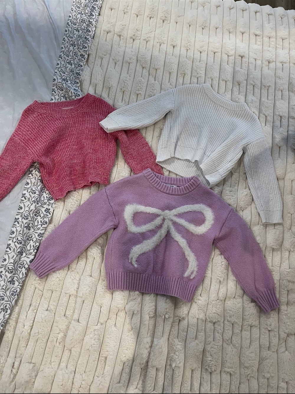 Pack of 3 Girls Sweaters